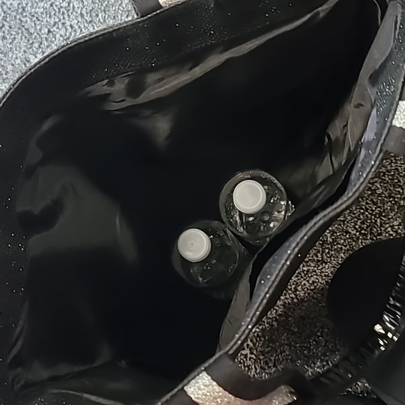VICTORIA SECRET black/silver sparkle bag - Picture 5 of 7